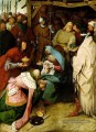 L’adoration des rois flamand Renaissance paysan Pieter Bruegel l’Ancien